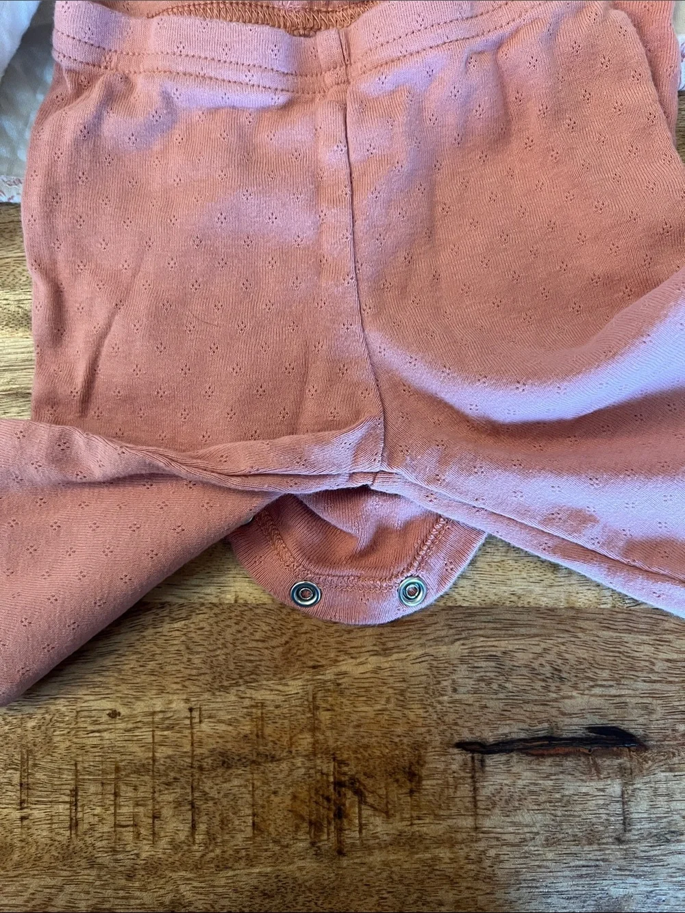 Carter's Dusty Rose Floral Quilted Vest and Rose Top and Bottoms